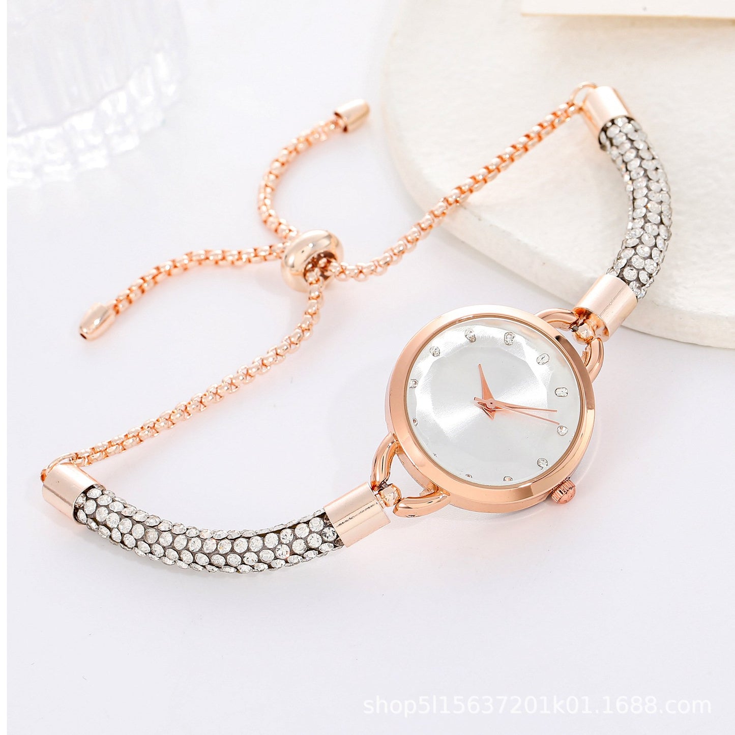 Women's Fashion Free Adjustment Bracelet Watches