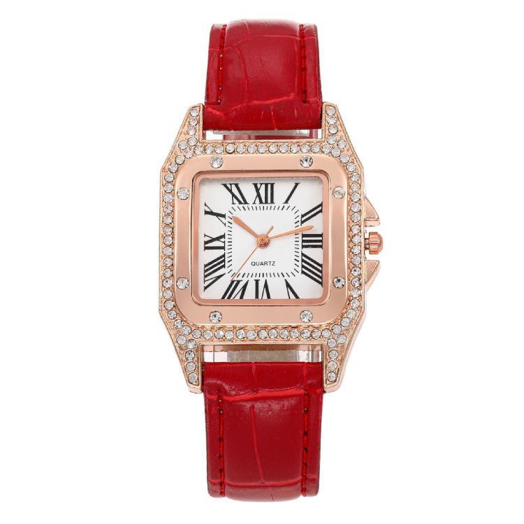 Women Wristwatch Leather Band Quartz Casual Watches