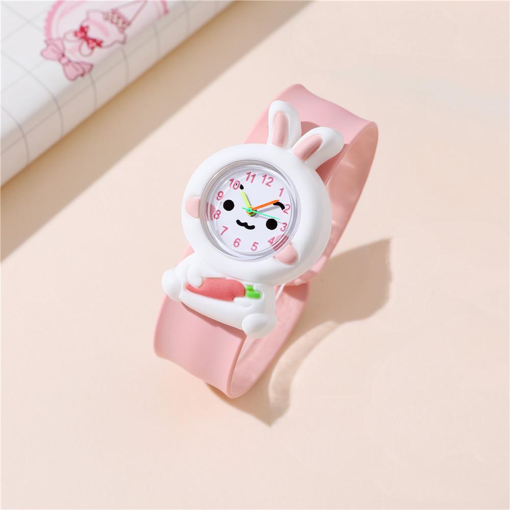 Adorable Children's Cartoon Pattern Quartz Clap Watch