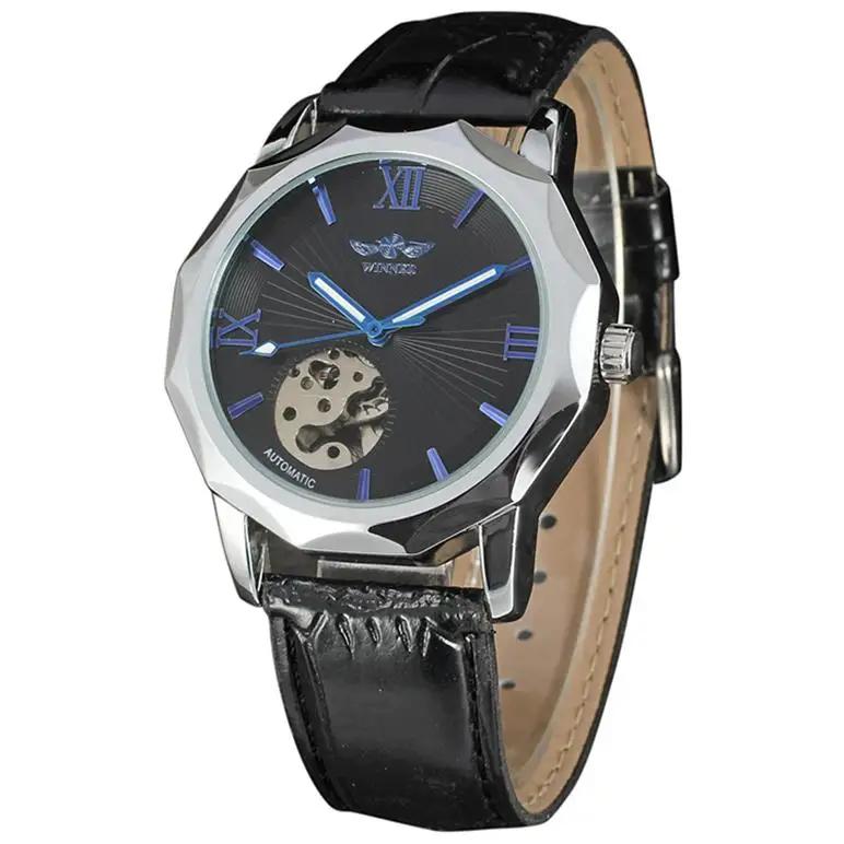 WINNER Automatic Leather Mechanical Watch