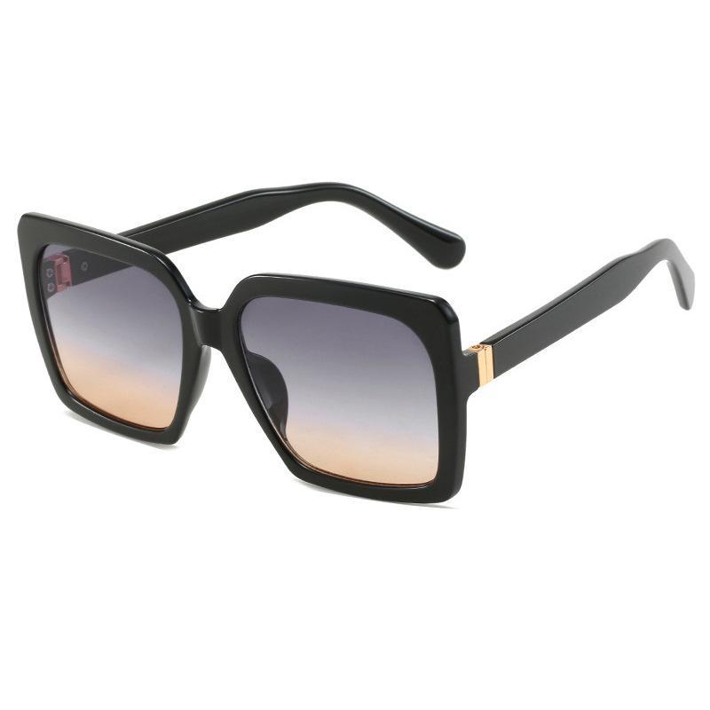 Women Summer Box Contrast Sunglasses