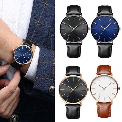 6.5mm Ultra-thin Men's Elegant Fashion Business Quartz Watches