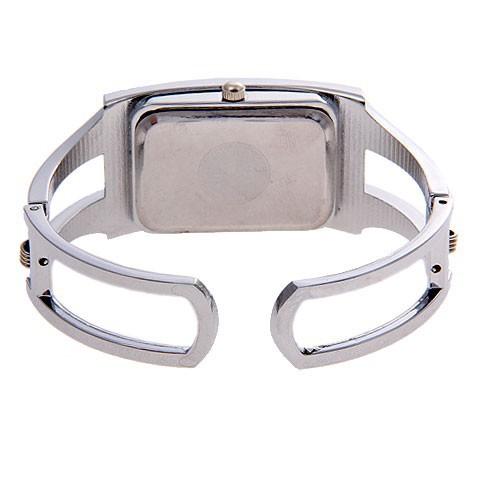 Women Stainless Steel Bangle Watch