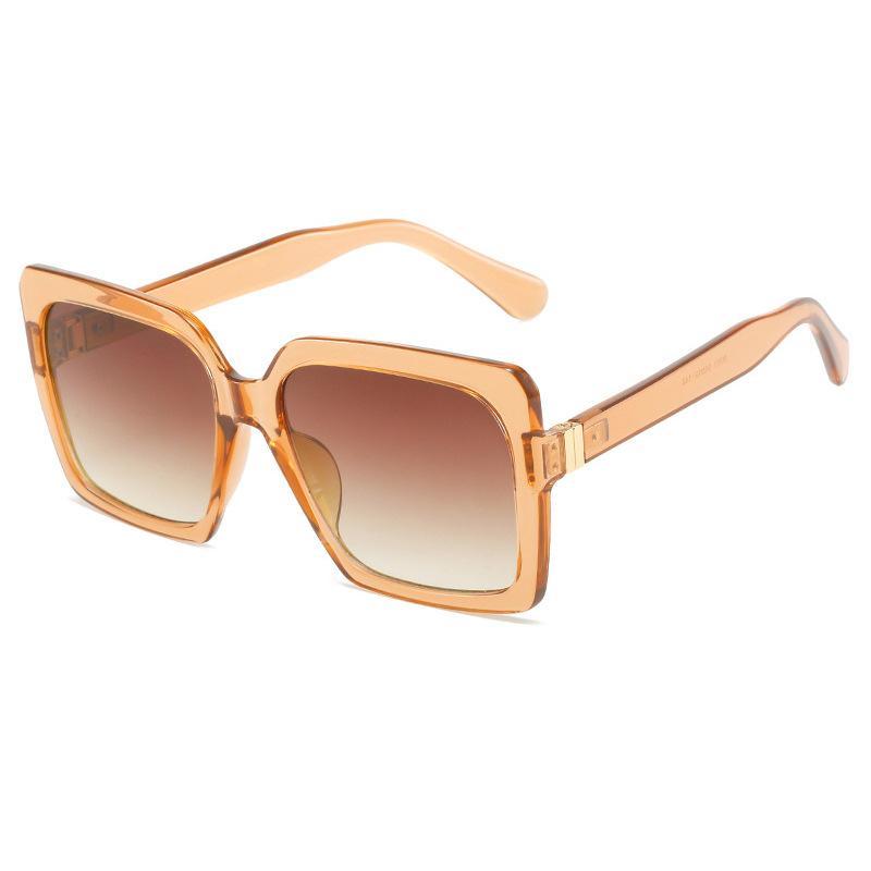 Women Summer Box Contrast Sunglasses