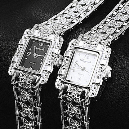 Women Wristwatch Fashion Luxury Stainless Steel New Quartz Mujer Ladies Bracelet Clock