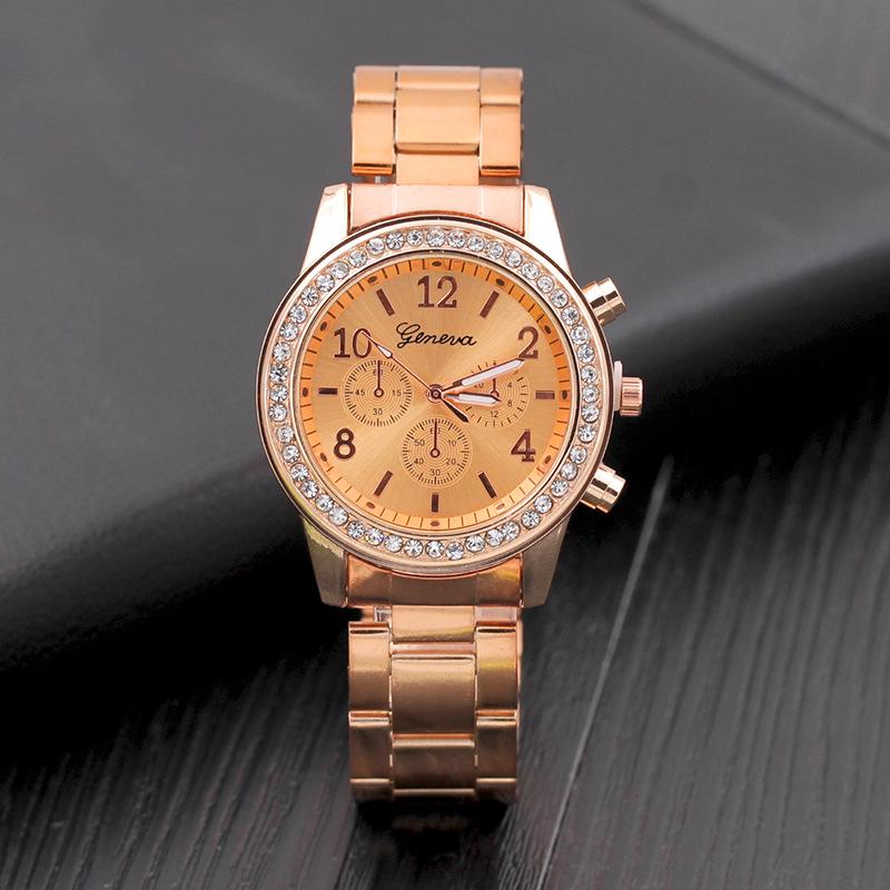 Women Classic Watches Stainless Steel Wristwatch