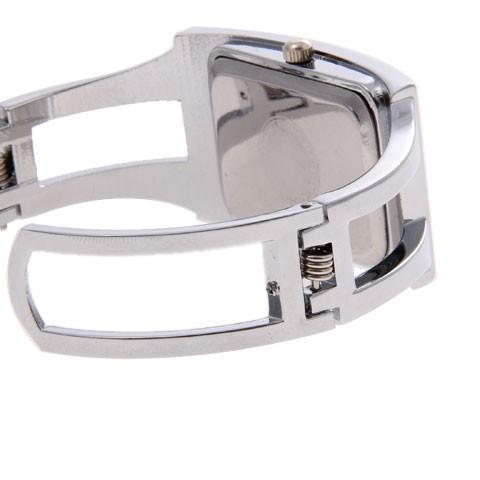 Women Stainless Steel Bangle Watch