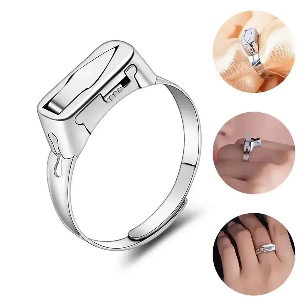 2024 New Trend 316L Titanium Steel Defend Ring