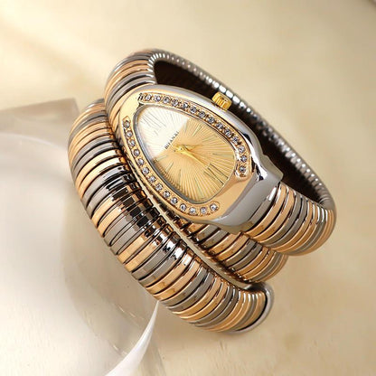 Vintage Snake Ladies' Fashion Bangle Watch