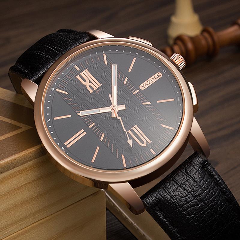 YAZOLE Luminous Waterproof Men's Watch Brand Luxury Wrist Watch Clock