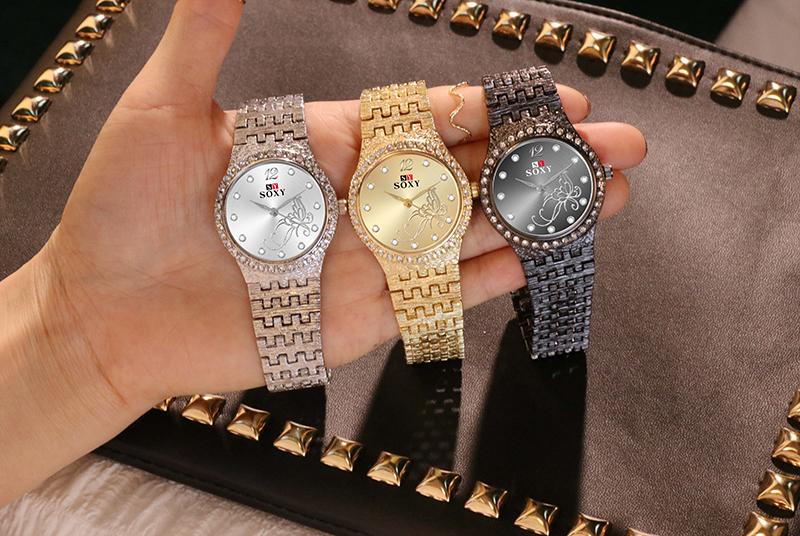 Womens Wristwatch Casual Quartz Watch