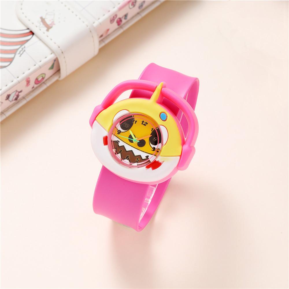 Adorable Children's Cartoon Pattern Quartz Clap Watch