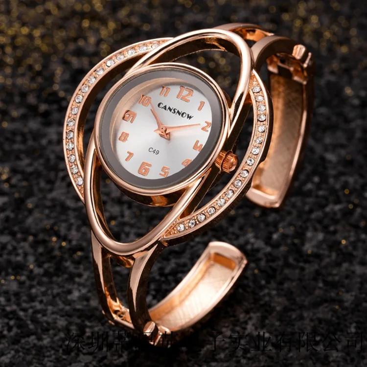 Women Casual Bracelet Quartz Wristwatch