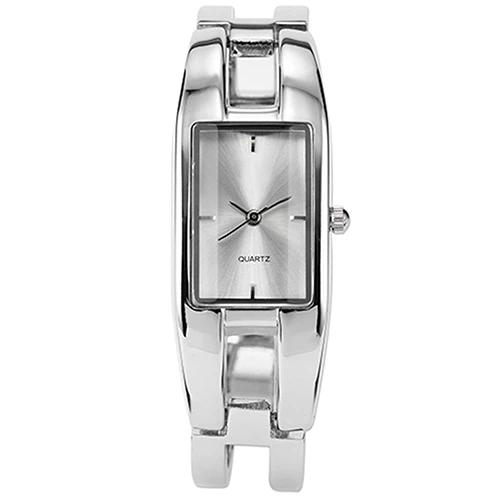 Women's Square Dial Bracelet Bangle Wrist Watch