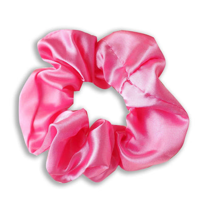 Multicolor Satin Cloth Loop Hair Tie Large Intestine Hair Loop