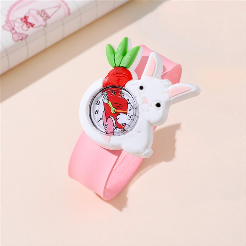 Adorable Children's Cartoon Pattern Quartz Clap Watch