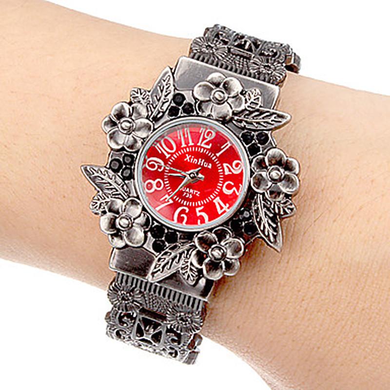 Women Bangle Watch Retro Vintage Bracelet Watch