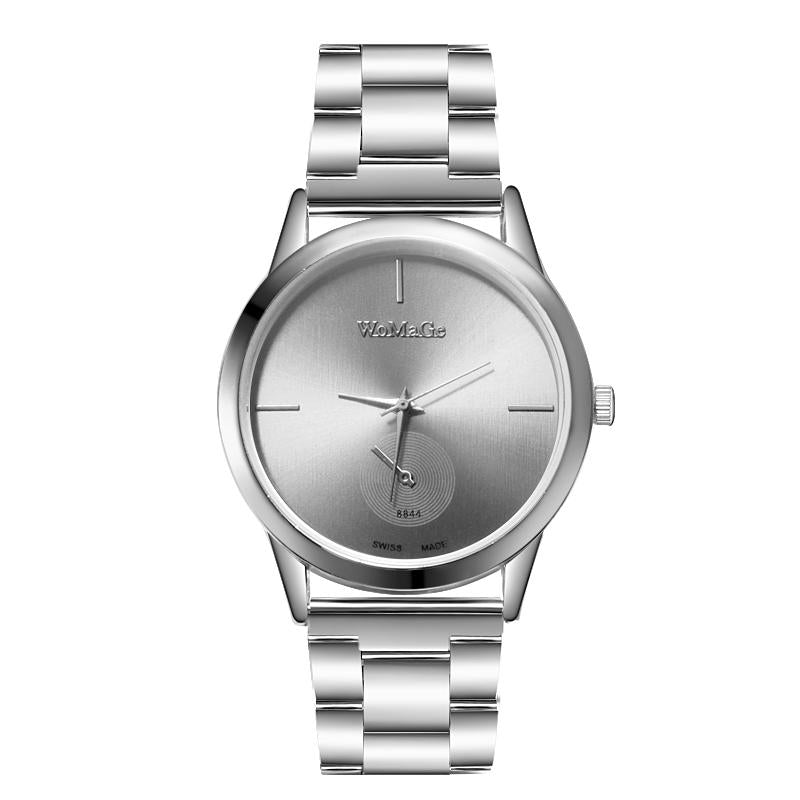 Women Quartz Watch Stainless Steel Female Wristwatch