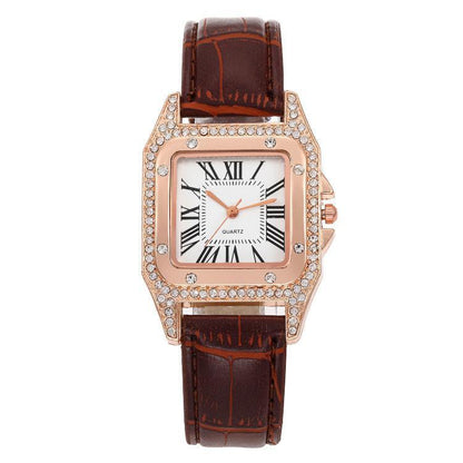 Women Wristwatch Leather Band Quartz Casual Watches