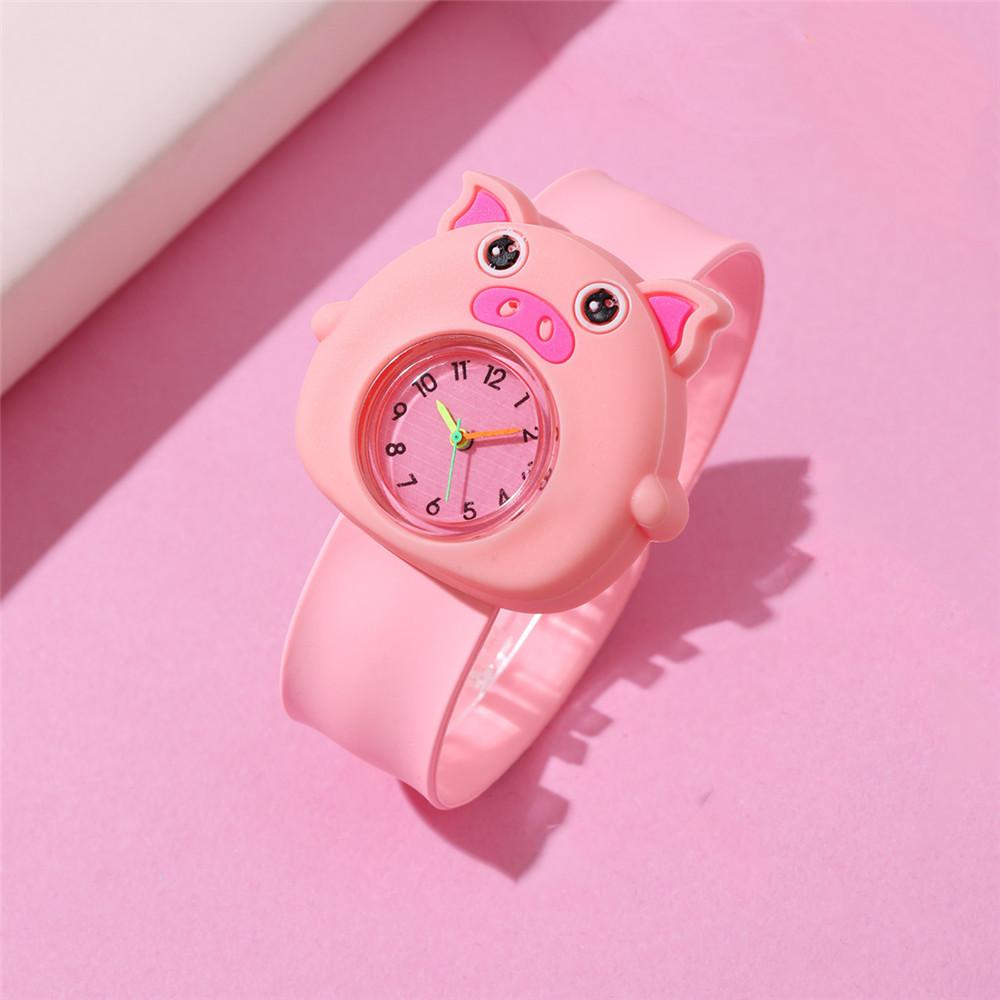 Adorable Children's Cartoon Pattern Quartz Clap Watch