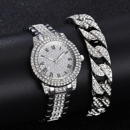 Women Ladies Wrist Watches Luxury Brand Rhinestone Bracelet Watches Female