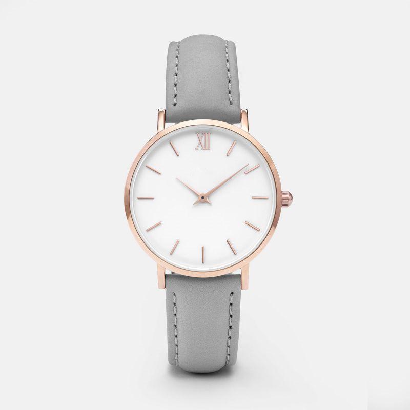 Women Fashion Simple Watches Casual Leather Ladies Female Clock