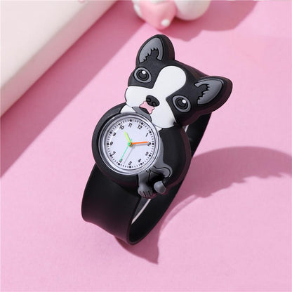 Adorable Children's Cartoon Pattern Quartz Clap Watch