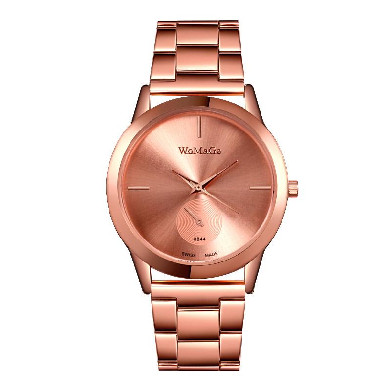 Women Quartz Watch Stainless Steel Female Wristwatch