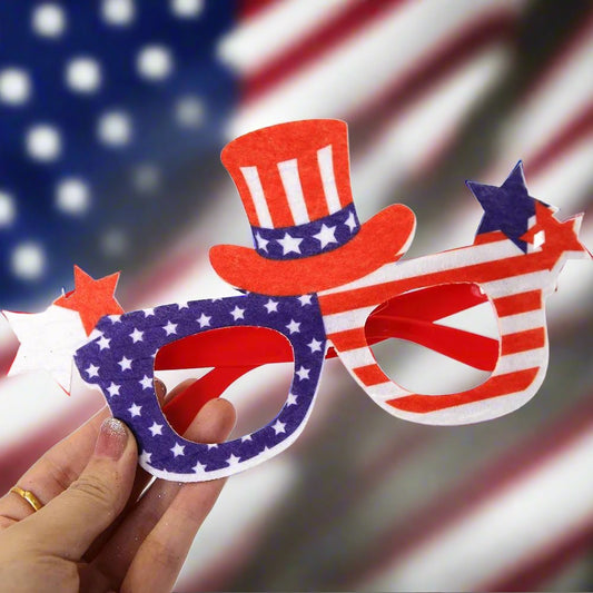 2024 4th of July Independence Day Flag Glasses