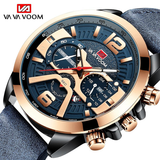 Wrist Watch Quartz Male Classic Design Waterproof Watches Multifunction Wristwatch For Men