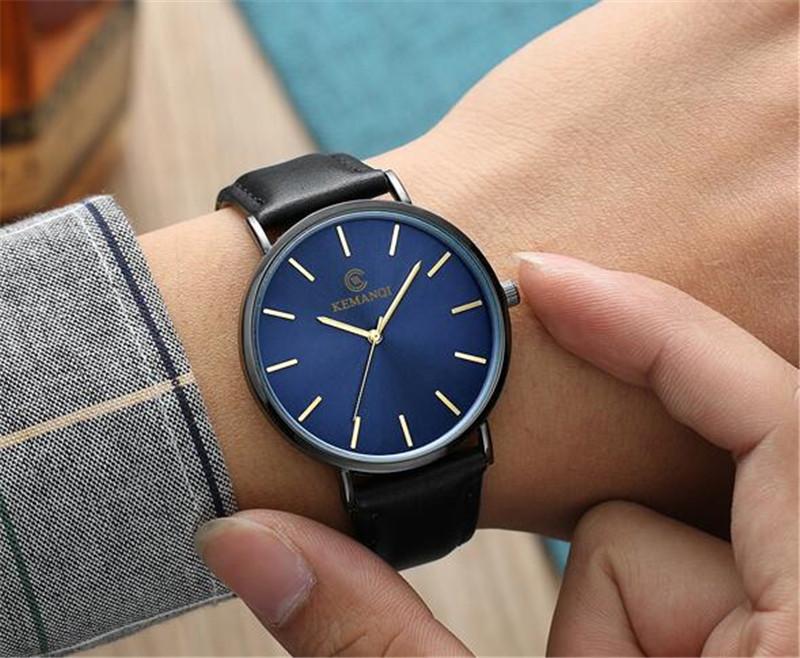 6.5mm Ultra-thin Men's Elegant Fashion Business Quartz Watches