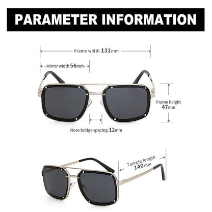 2024 New Retro Trendy Square Sunglasses