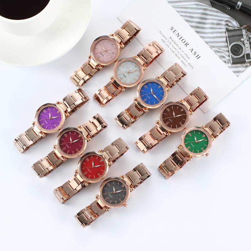 Women Quartz Classic Ladies Mujer Metal Wristwatch