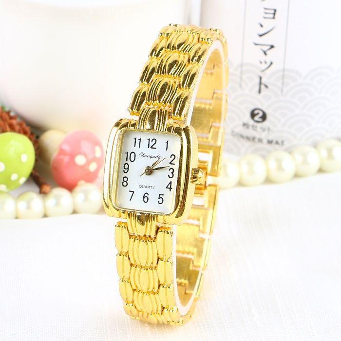 Women's Gold Bracelet Watch Business Quartz Watch