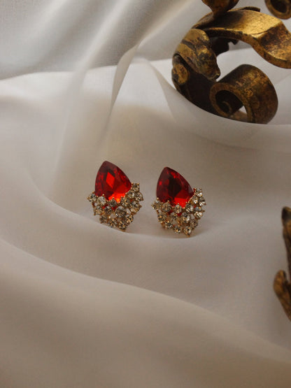 YINGTAI Earrings - Garnet