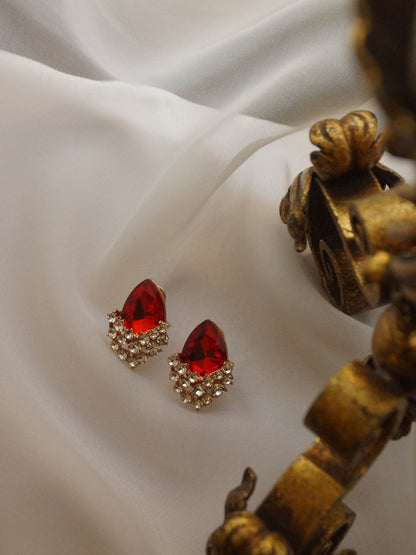 YINGTAI Earrings - Garnet