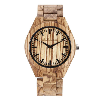 2024 New Classic Men's Fashion Watch Wooden Watch