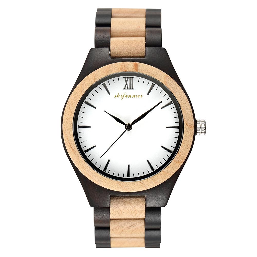 2024 New Classic Men's Fashion Watch Wooden Watch