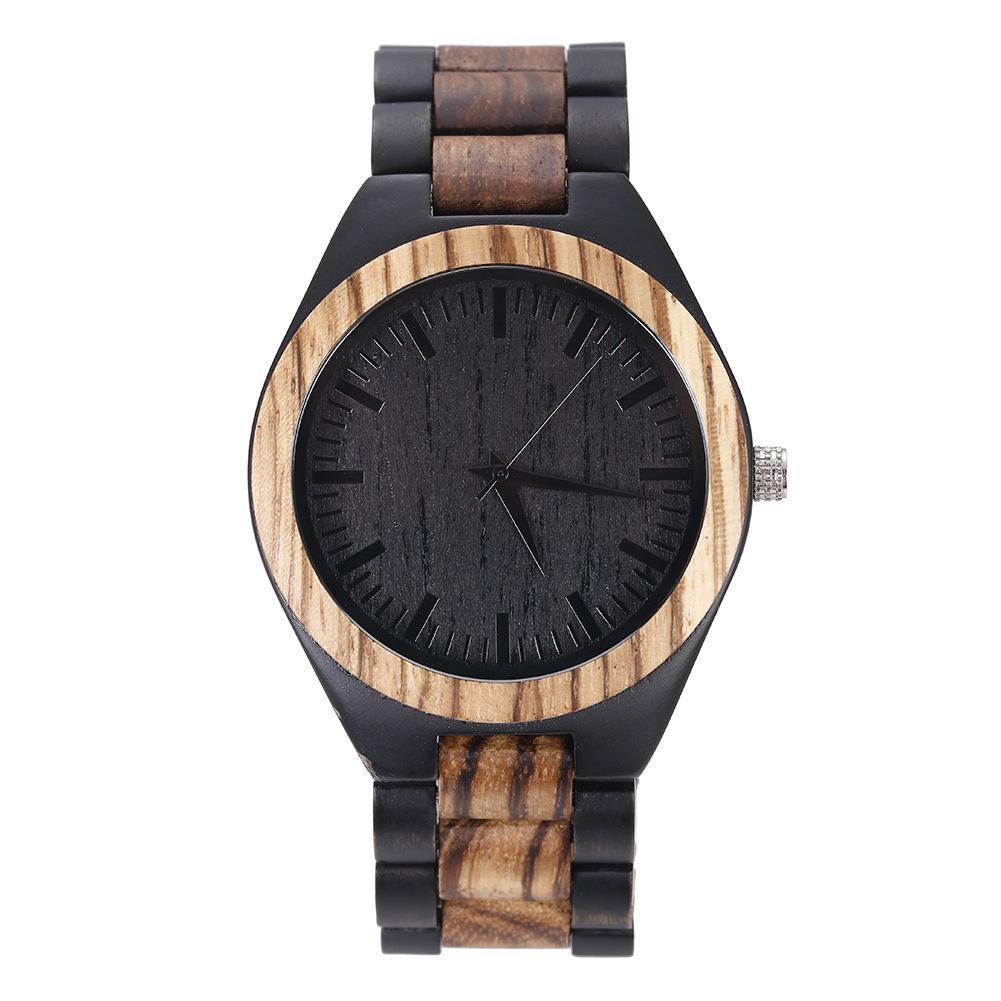 2024 New Classic Men's Fashion Watch Wooden Watch