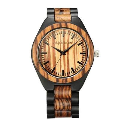 2024 New Classic Men's Fashion Watch Wooden Watch